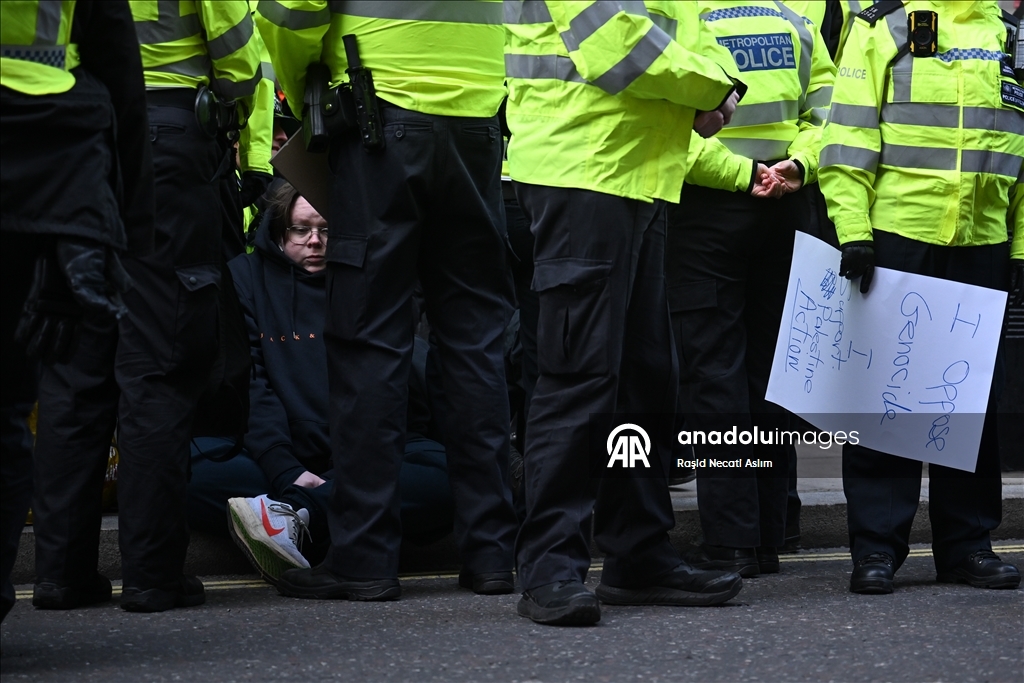 В Лондоне задержаны десятки участников акции в поддержку Palestine Action