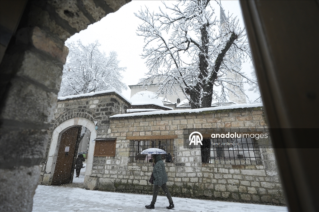 Prvi sezonski snijeg u Sarajevu