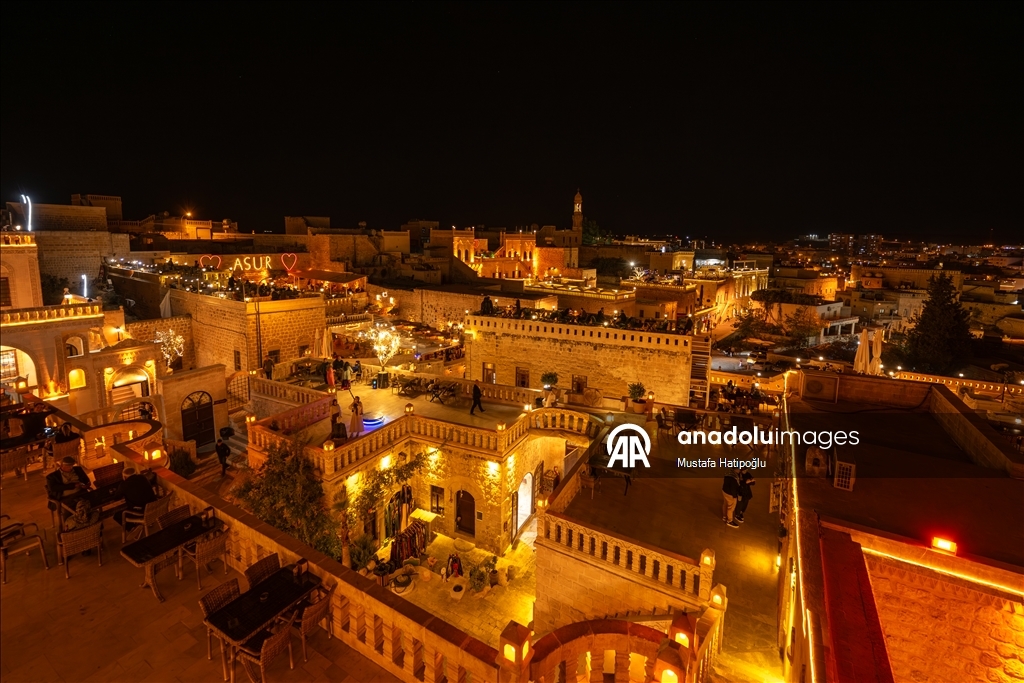 Mardin’in tarihi yapıları turistlerin uğrak noktası