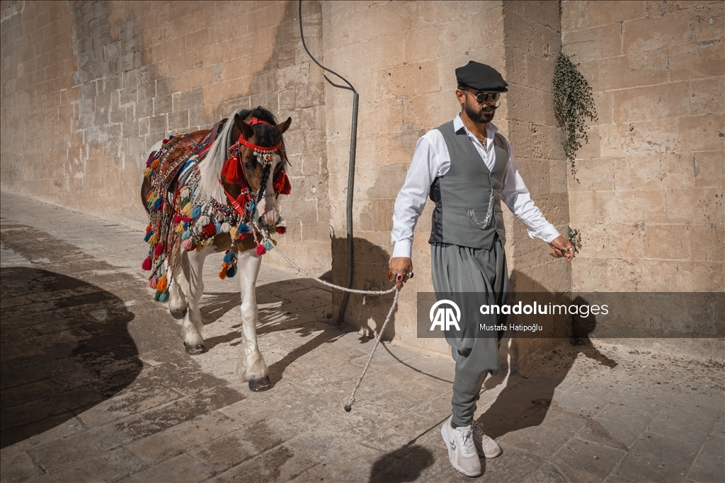 Mardin’in tarihi yapıları turistlerin uğrak noktası oluyor