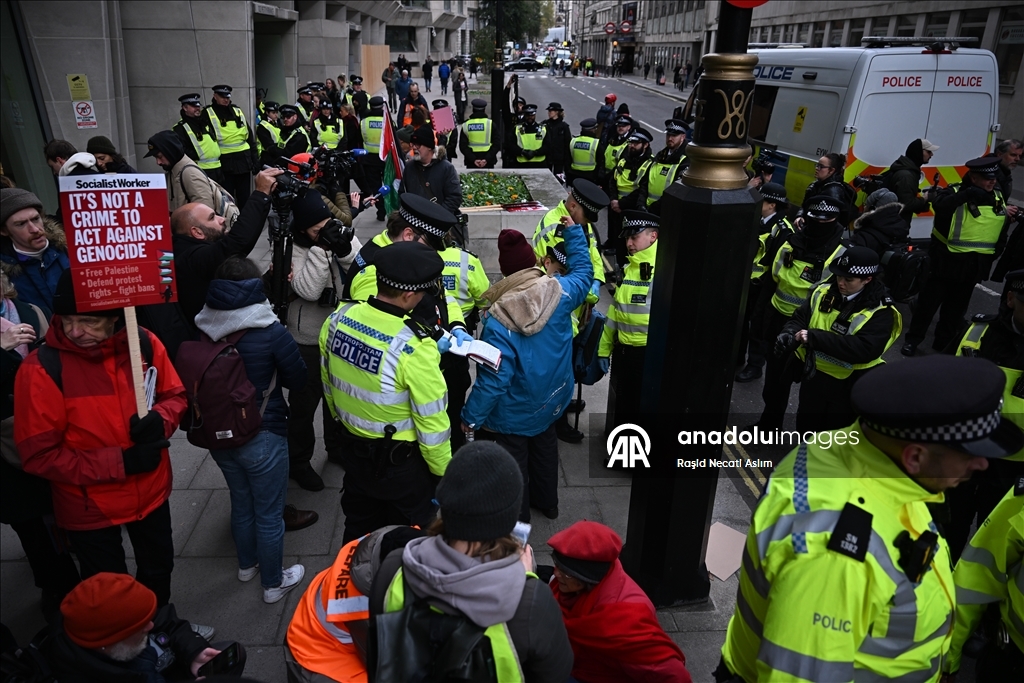 В Лондоне задержаны десятки участников акции в поддержку Palestine Action