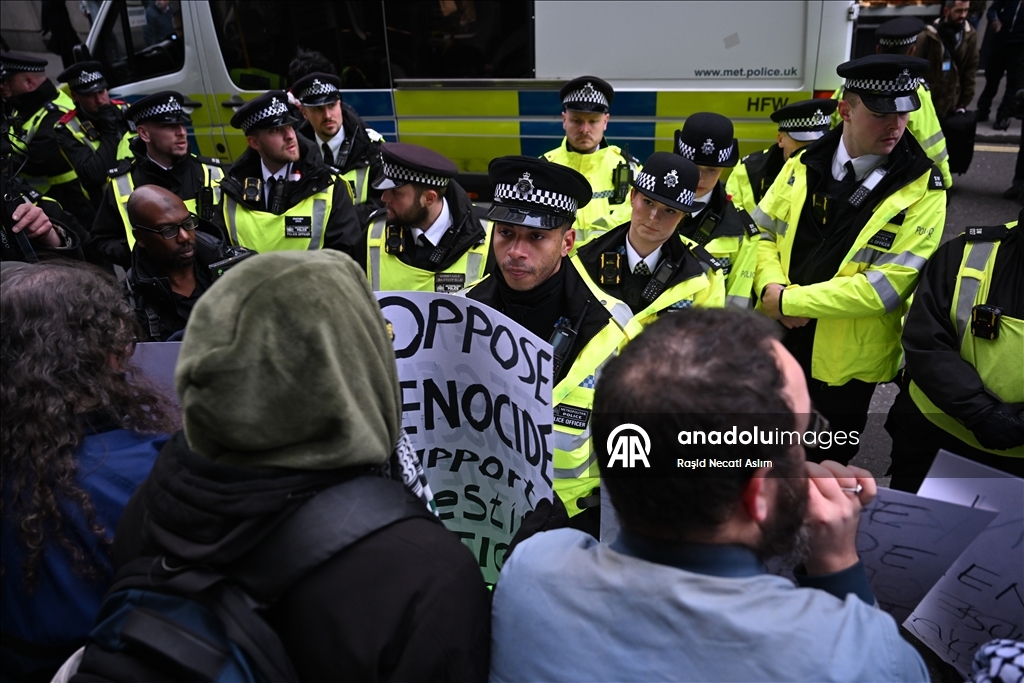В Лондоне задержаны десятки участников акции в поддержку Palestine Action