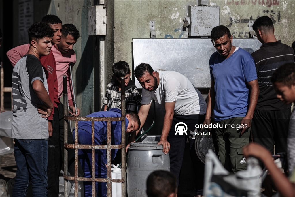 В Газе продолжается водный кризис