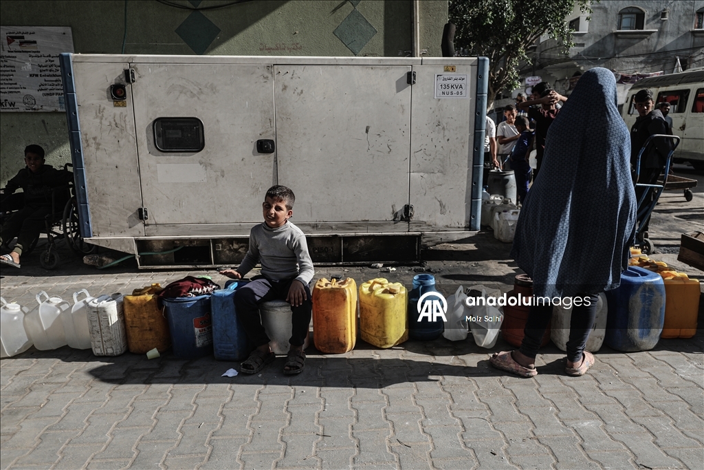 В Газе продолжается водный кризис