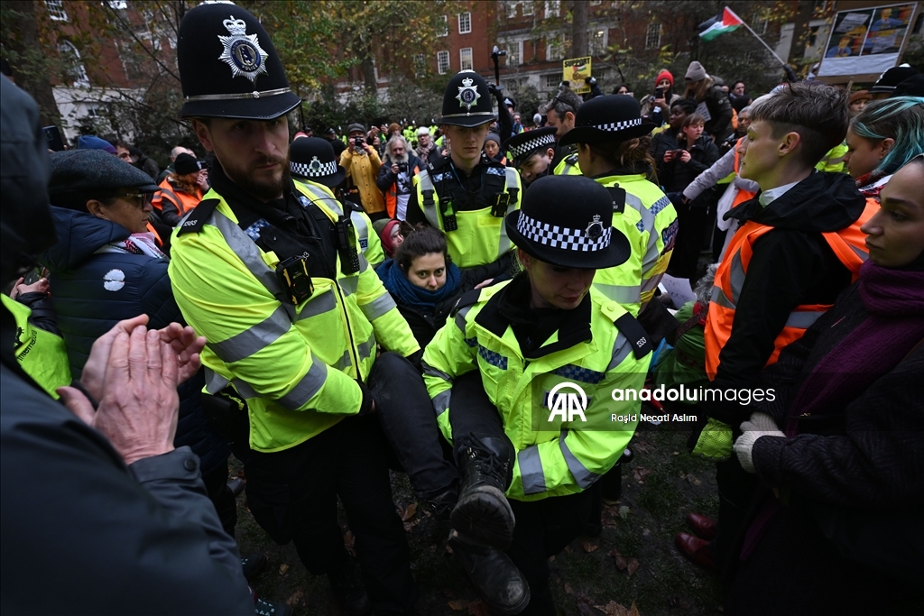 Полиция Лондона задержала не менее 90 участников акции в поддержку Palestine Action