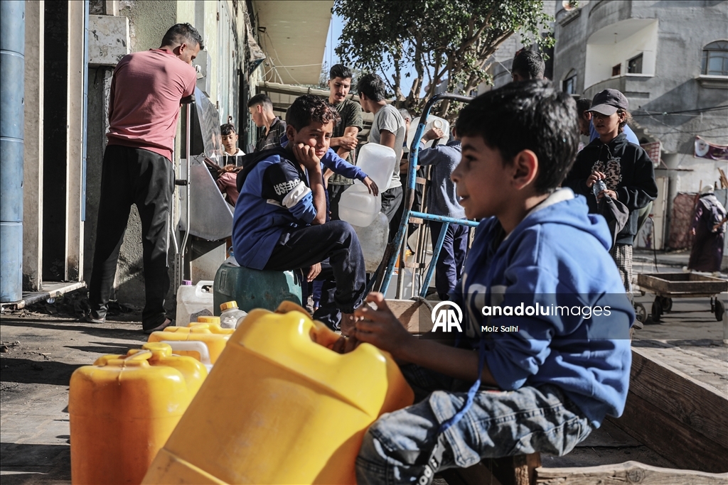 В Газе продолжается водный кризис