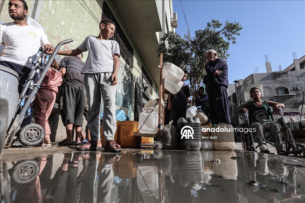 В Газе продолжается водный кризис