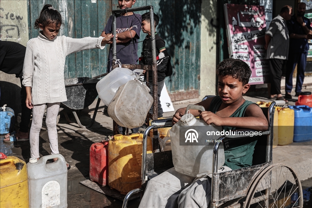 В Газе продолжается водный кризис