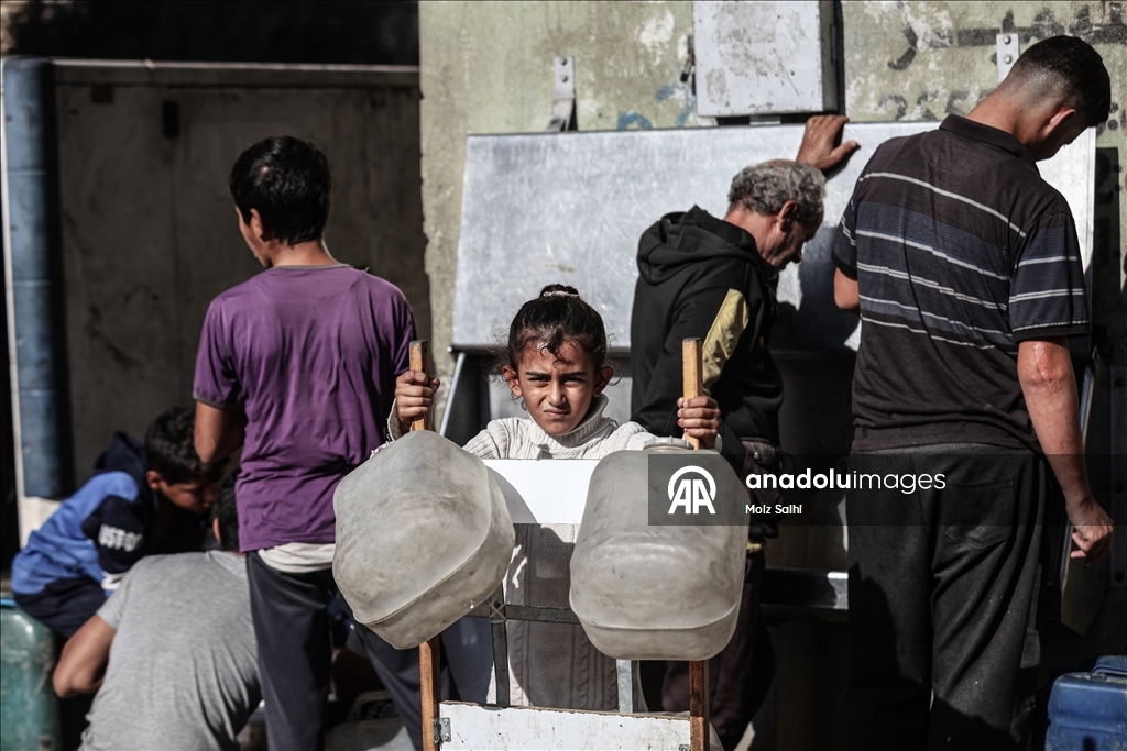 В Газе продолжается водный кризис