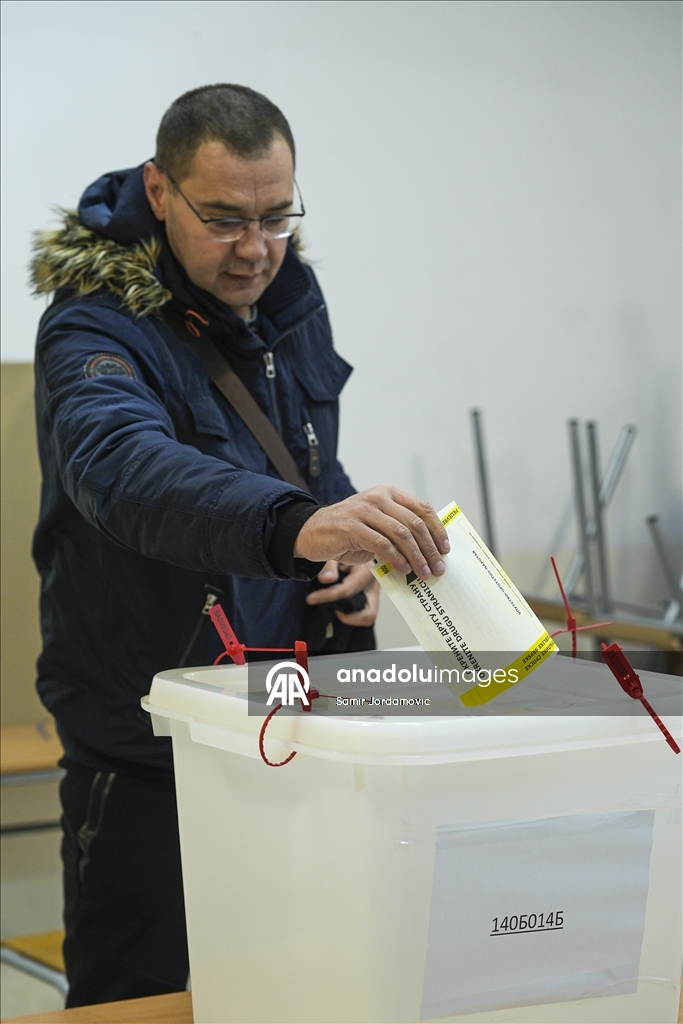 Избиратели сербской автономии в Боснии и Герцеговине голосуют на досрочных президентских выборах