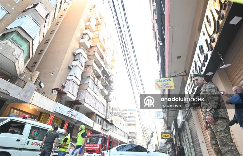 В результате авиаудара Израиля по Бейруту погибли 5 человек