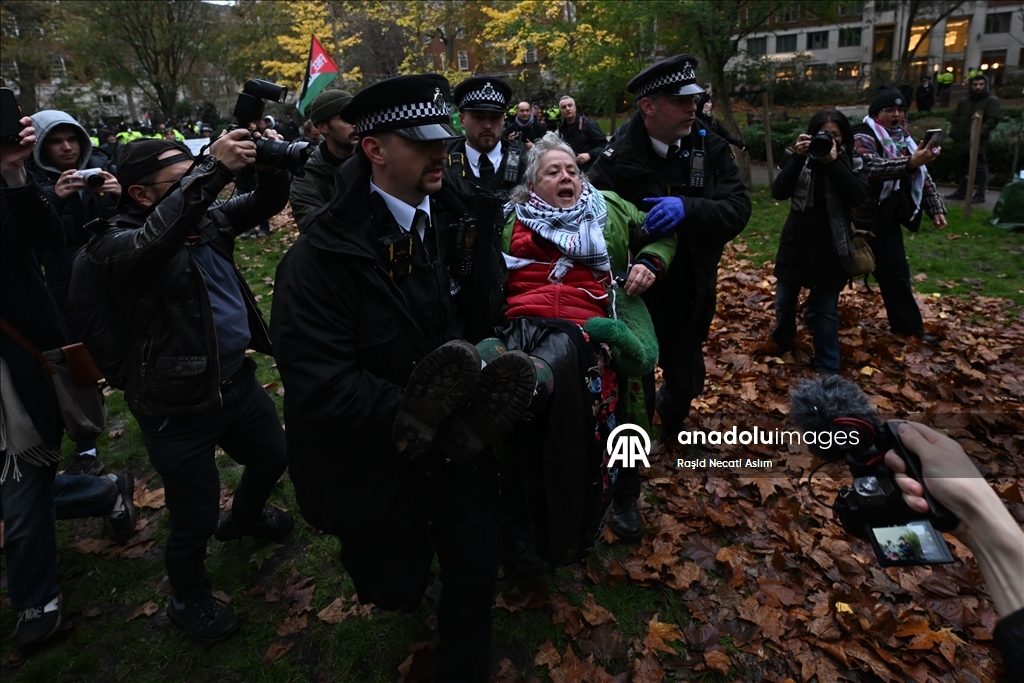 Полиция Лондона задержала не менее 90 участников акции в поддержку Palestine Action