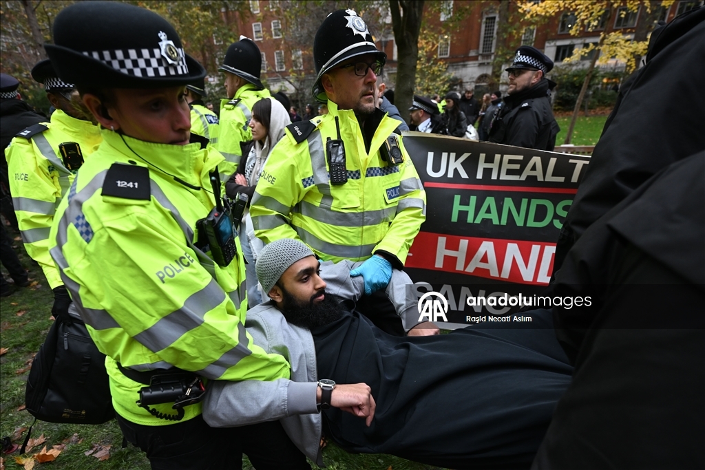 Полиция Лондона задержала не менее 90 участников акции в поддержку Palestine Action