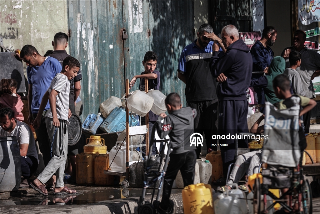 В Газе продолжается водный кризис