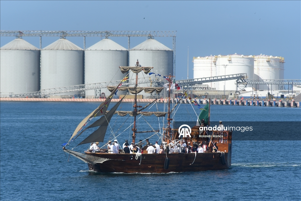 Учебный корабль ВМС Мексики Cuauhtémoc после ремонта вернулся в Веракрус