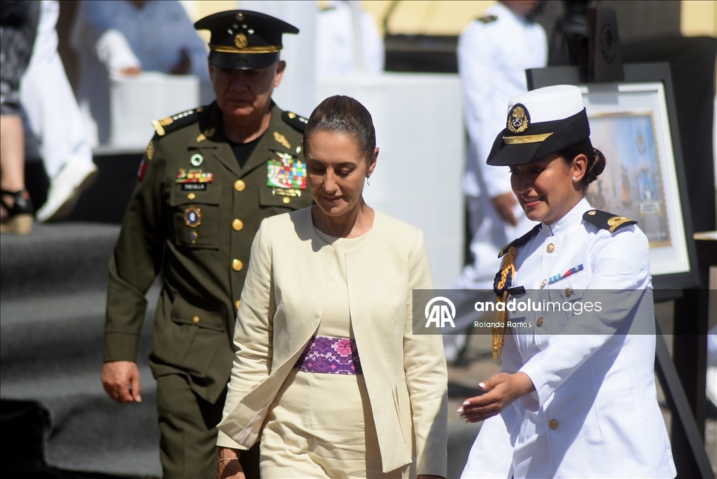 Учебный корабль ВМС Мексики Cuauhtémoc после ремонта вернулся в Веракрус