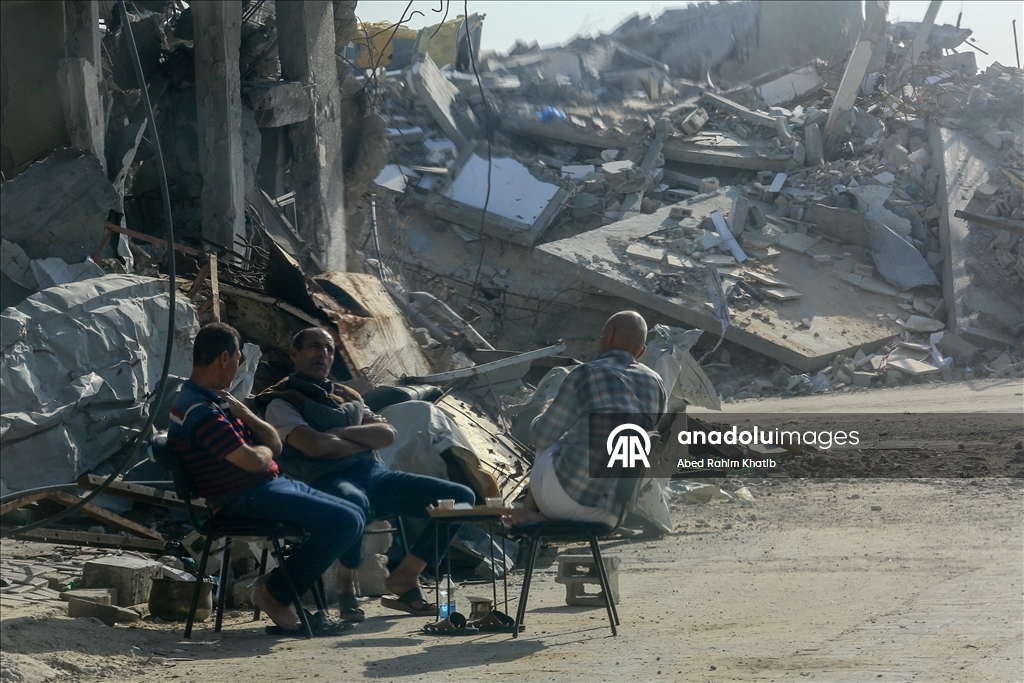 Han Yunus’ta yıkımın ardından asbest tehlikesi