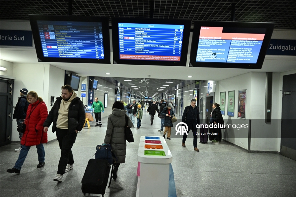 В Бельгии стартовала масштабная общенациональная забастовка