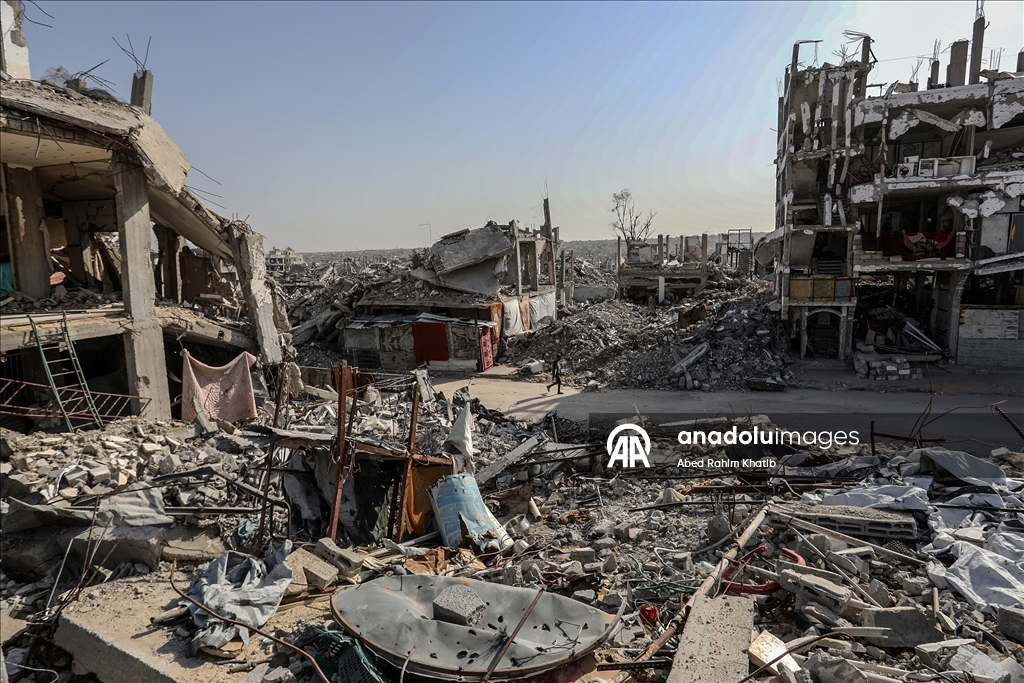 Han Yunus’ta yıkımın ardından asbest tehlikesi