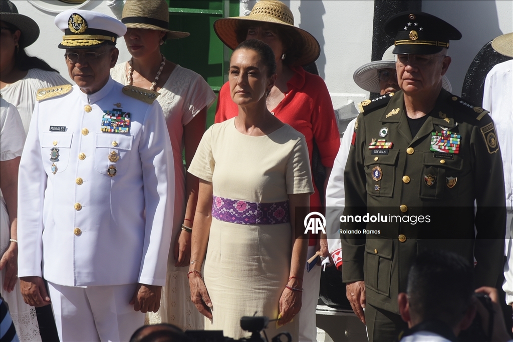 Учебный корабль ВМС Мексики Cuauhtémoc после ремонта вернулся в Веракрус