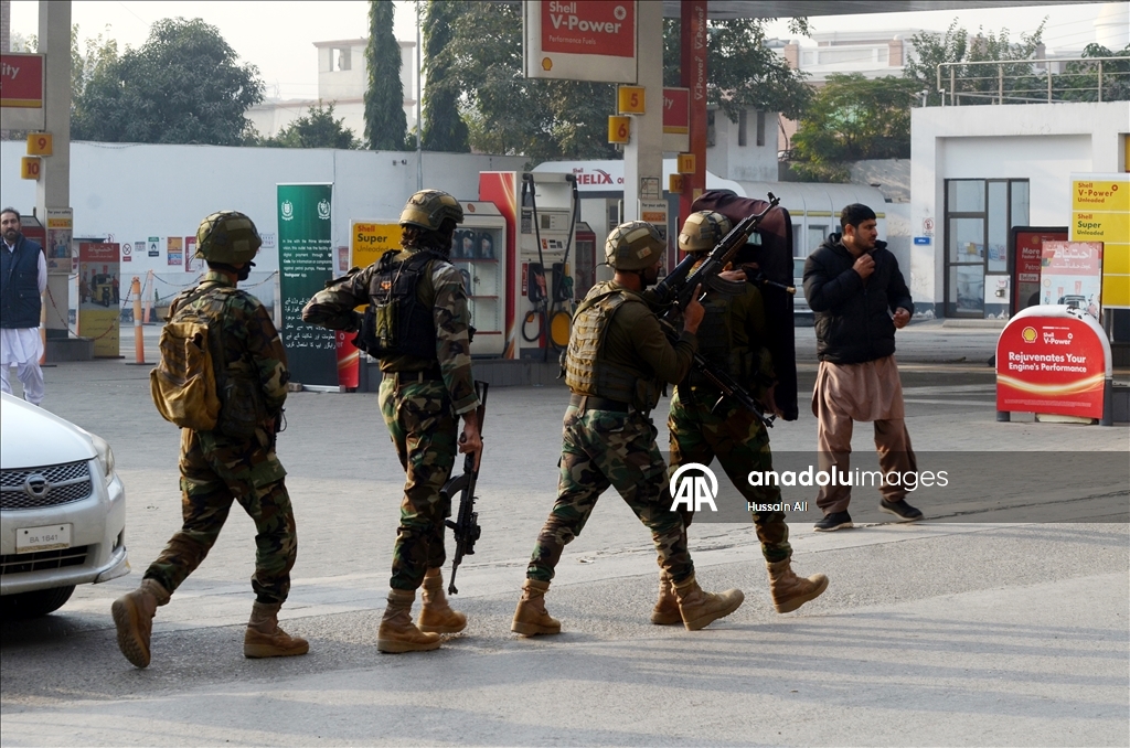 3 troops, 3 militants killed in attack on security forces headquarters in Pakistan