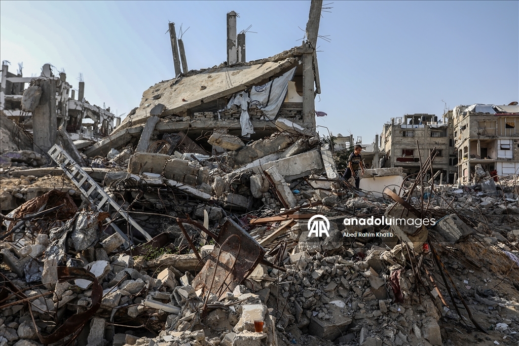 Han Yunus’ta yıkımın ardından asbest tehlikesi