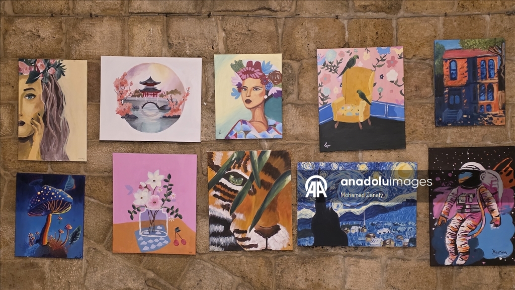 "لبنان بالألوان".. أطفال وشباب يجعلون صور الحرب لوحات أمل 