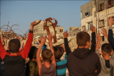 Volonteri priredili zabavu za palestinsku djecu, najmlađe žrtve izraelskih napada na Gazu