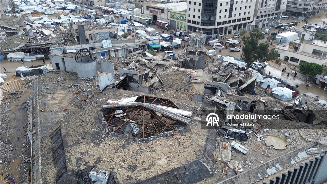 Gazze’deki Reşad eş-Şeva Kültür Merkezi