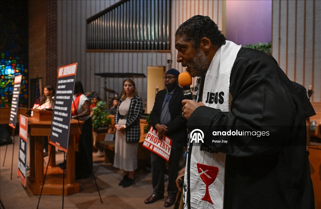 Religious and civic leaders gather in Charlotte to support immigrants after ICE raids