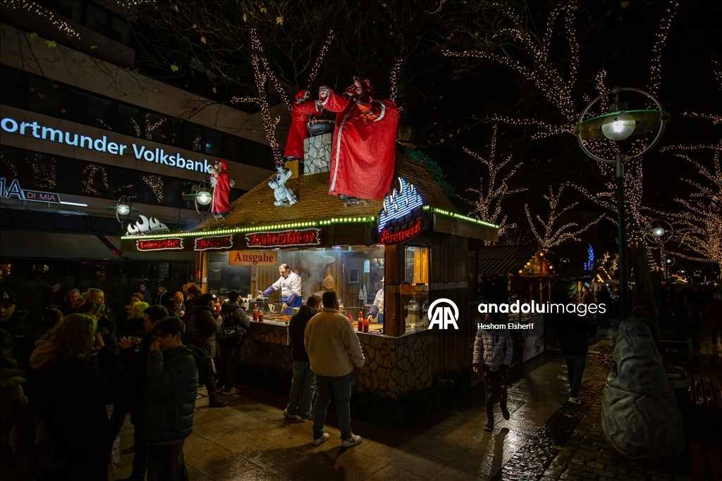 В немецком Дортмунде открылся традиционный рождественский базар