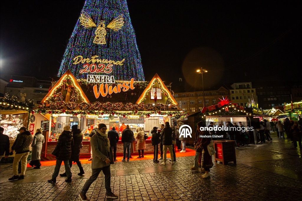 В немецком Дортмунде открылся традиционный рождественский базар