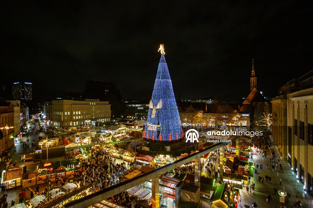 В немецком Дортмунде открылся традиционный рождественский базар