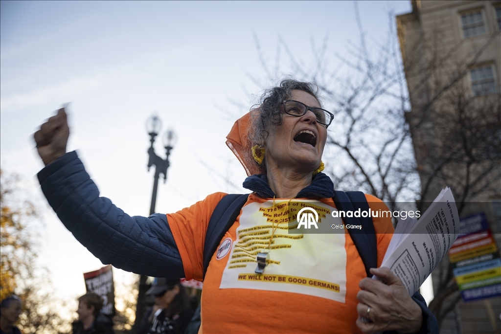 В Вашингтоне прошла акция протеста против Трампа