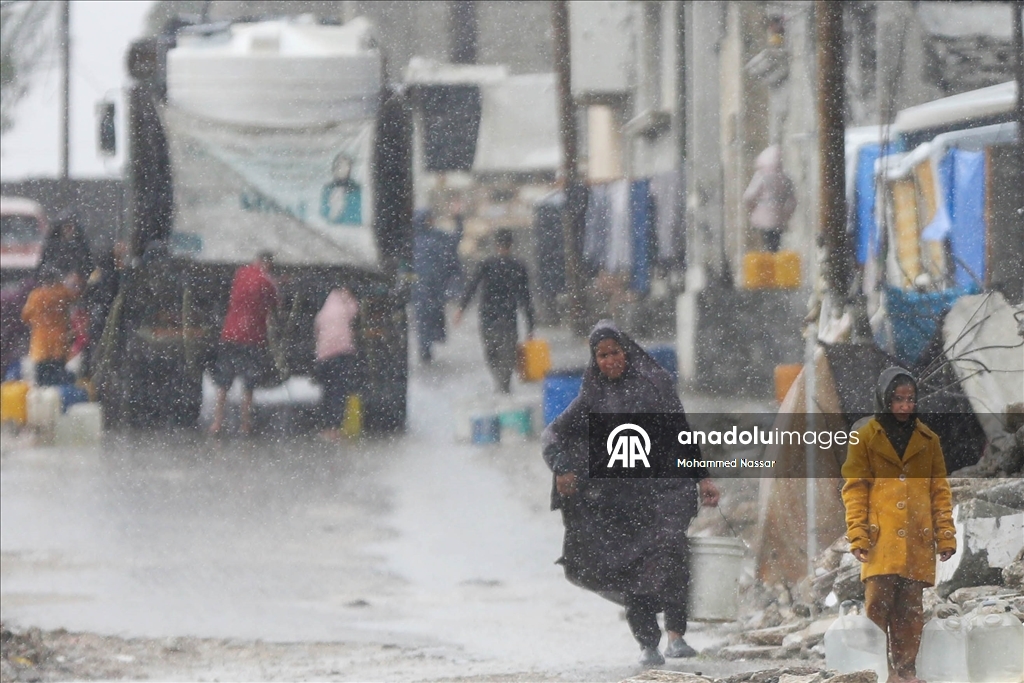 Gazze'de temiz su krizi devam ediyor