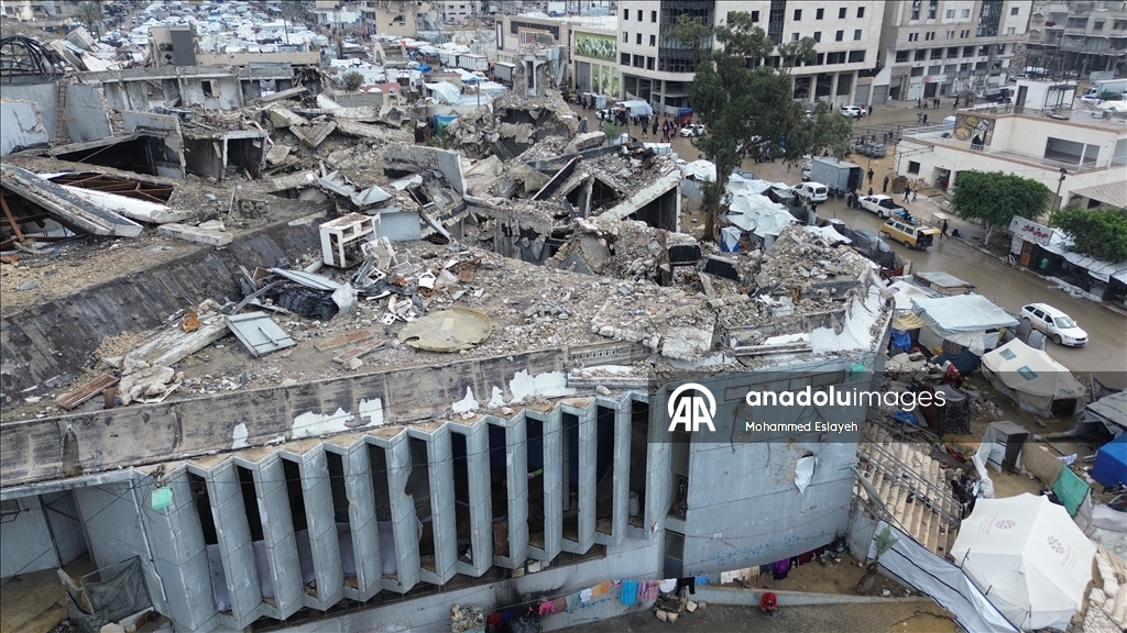 Gazze’deki Reşad eş-Şeva Kültür Merkezi