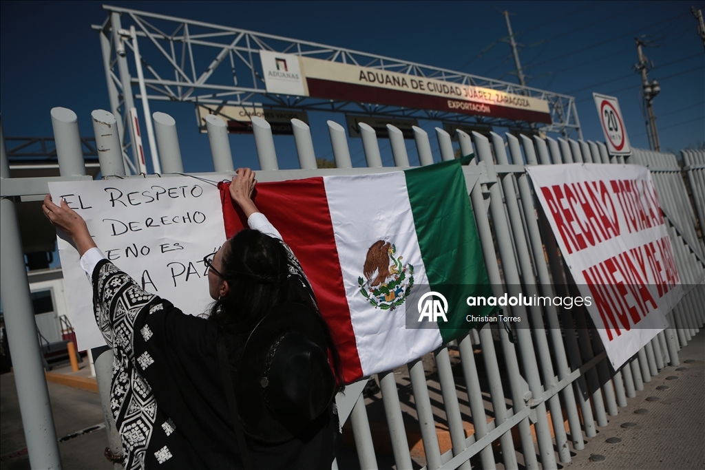 Мексиканские фермеры перекрыли дороги в Сьюдад-Хуаресе