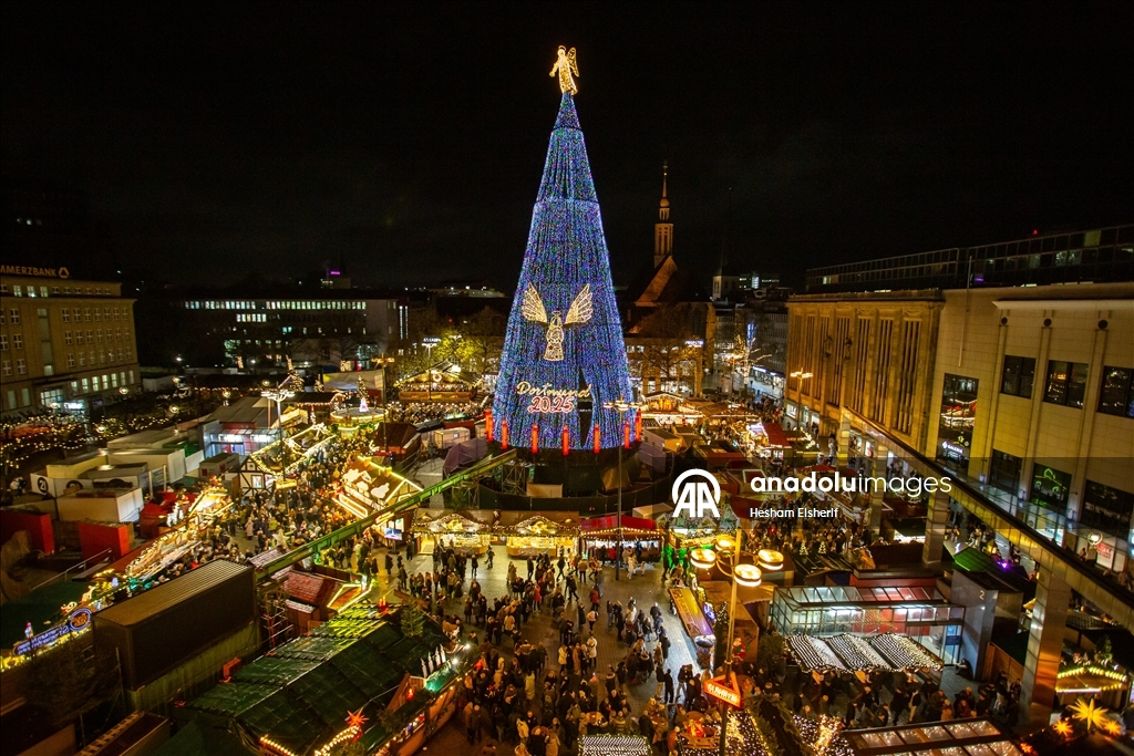 В немецком Дортмунде открылся традиционный рождественский базар