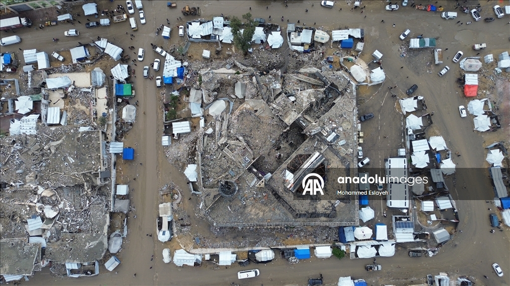 Gazze’deki Reşad eş-Şeva Kültür Merkezi