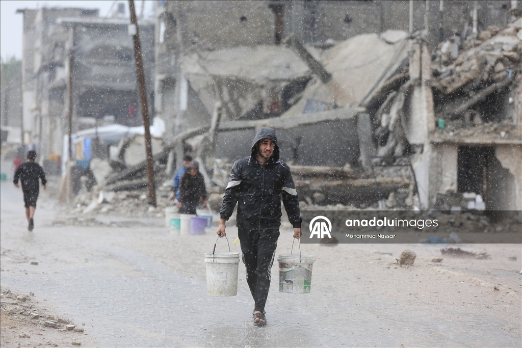 Gazze'de temiz su krizi devam ediyor