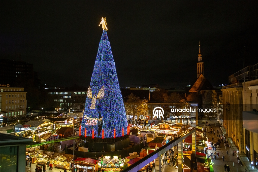 В немецком Дортмунде открылся традиционный рождественский базар