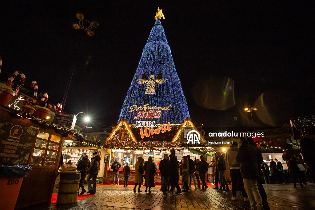 В немецком Дортмунде открылся традиционный рождественский базар