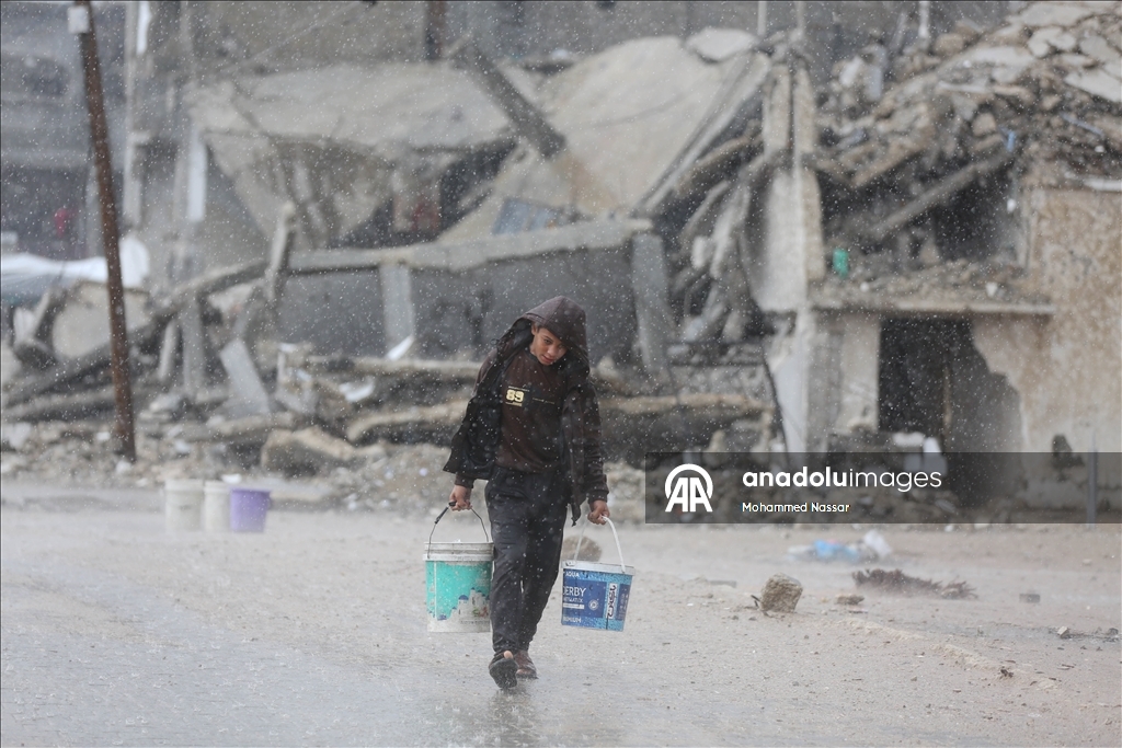 Gazze'de temiz su krizi devam ediyor