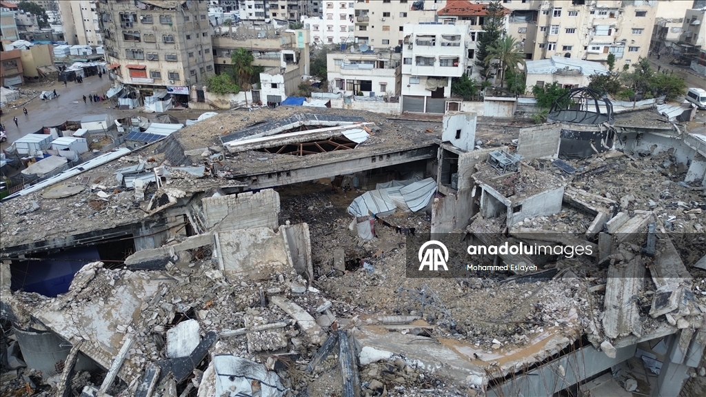 Gazze’deki Reşad eş-Şeva Kültür Merkezi