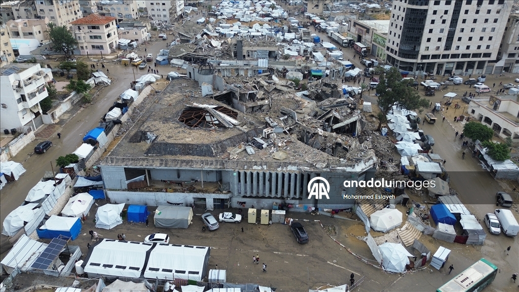 Gazze’deki Reşad eş-Şeva Kültür Merkezi