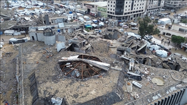 Gazze’deki Reşad eş-Şeva Kültür Merkezi