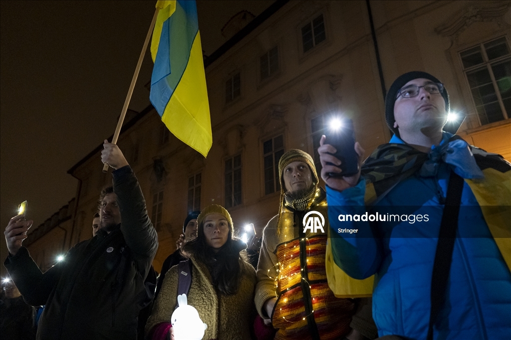 В Праге прошла акция протеста против Трампа