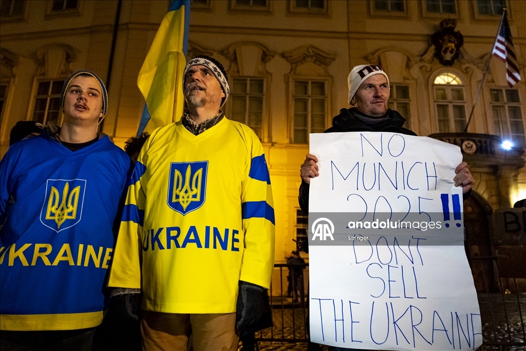В Праге прошла акция протеста против Трампа
