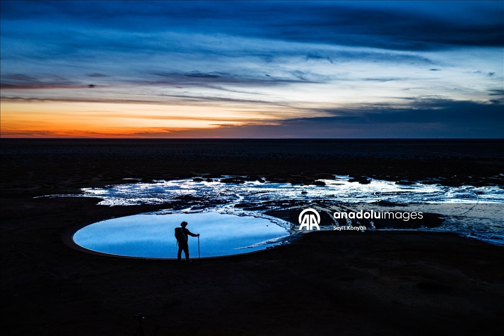 Aksaray’daki soğuk su gayzeri