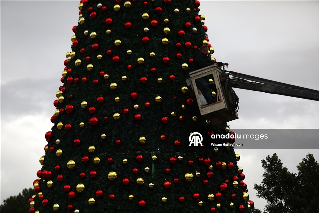 بشجرة "الصمود".. بيت لحم تتزين لعيد الميلاد
